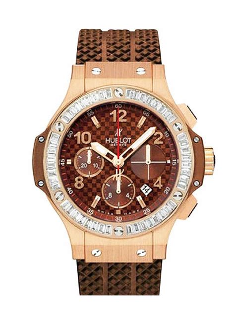 Hublot Big Bang Cappuccino Rose Gold 41mm Brown Rubber